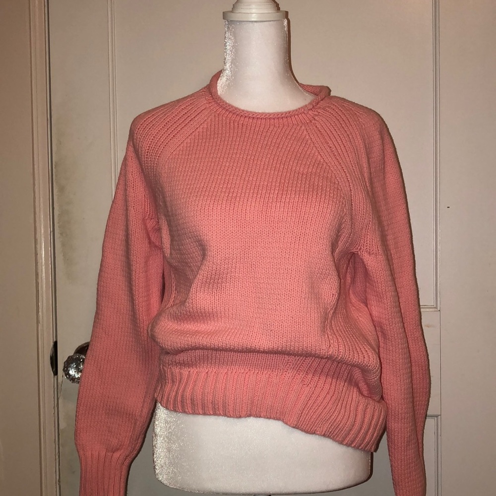 Vintage J. Crew Pink Knit Sweater